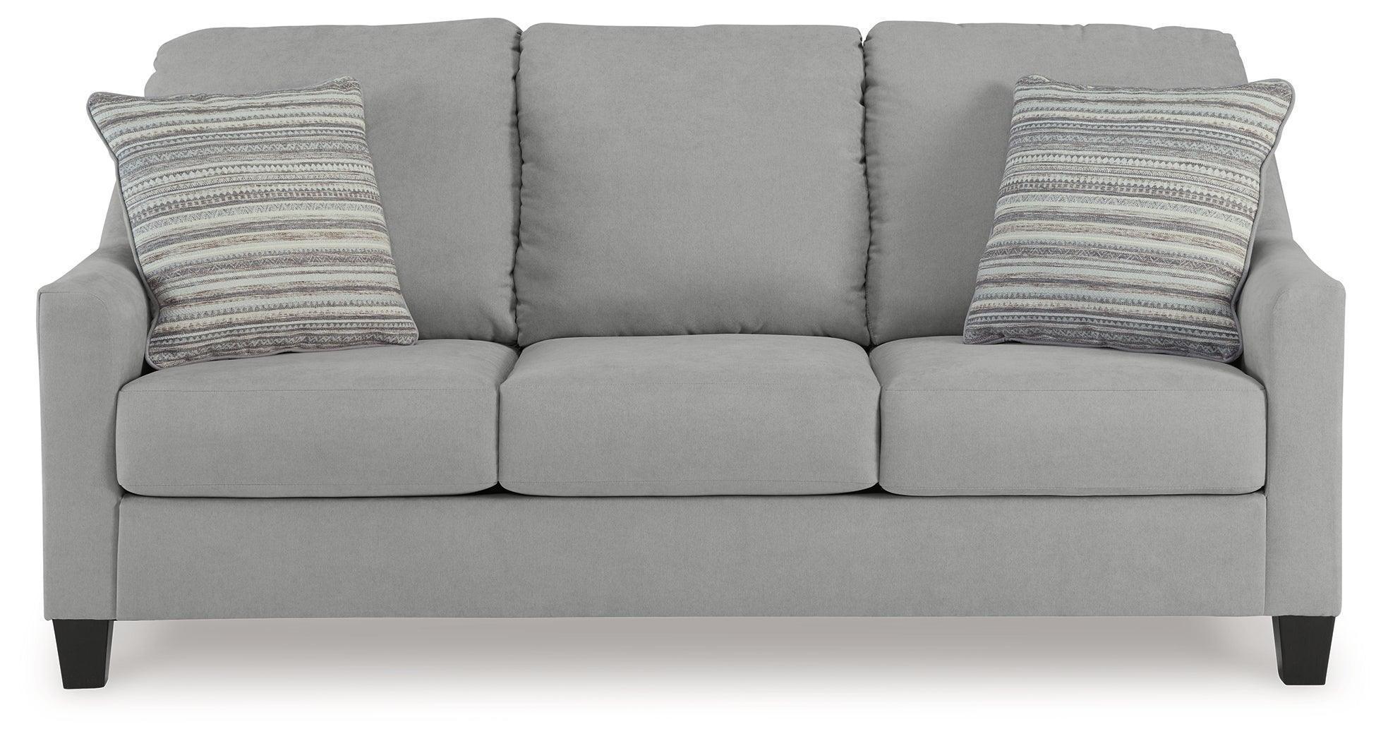 Adlai Shadow Chenille Sofa - Image 3