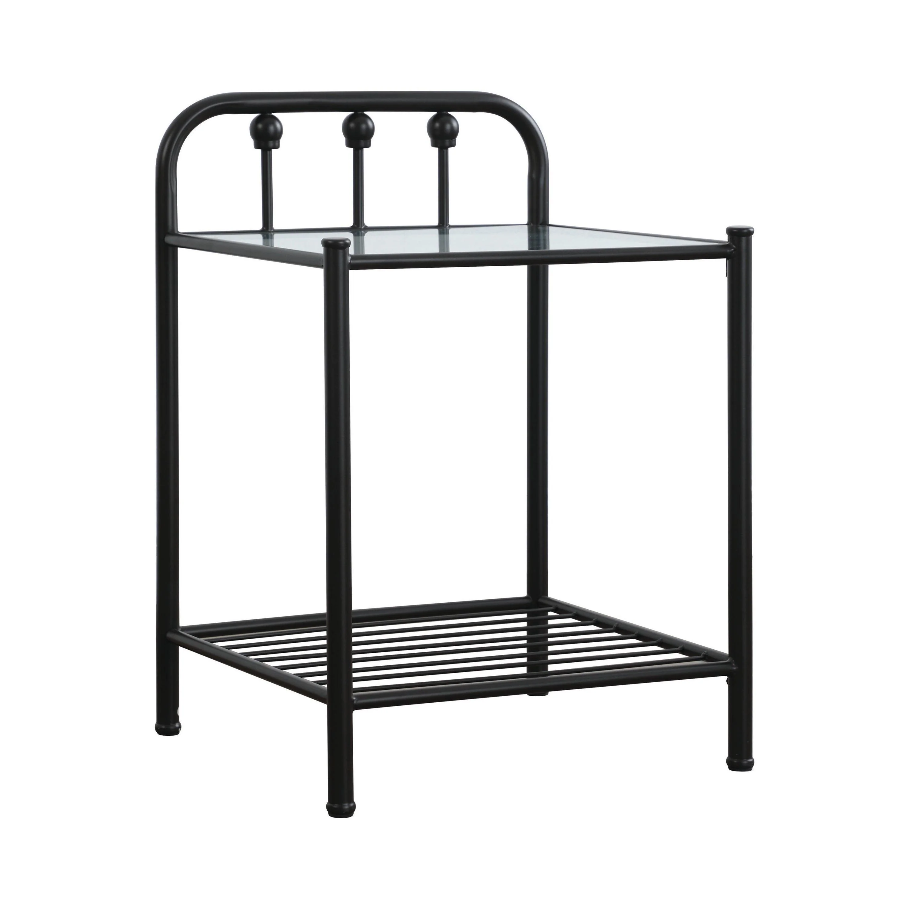 Livingston Twin Panel Metal Bed Dark Bronze - Image 3