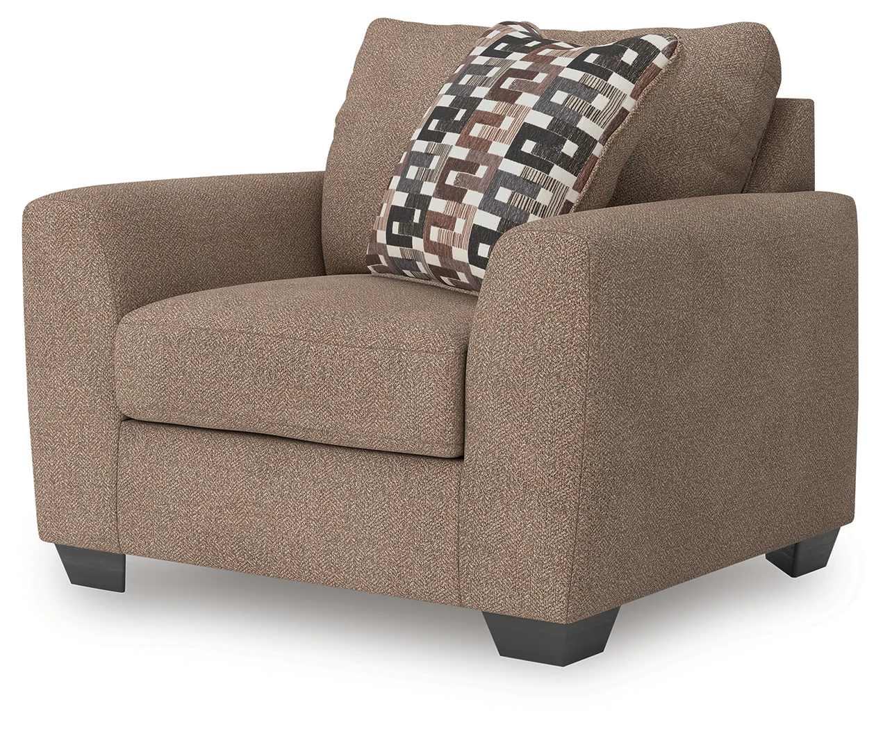 Triston-Peaks Suede Chenille Oversized Chair - Image 2