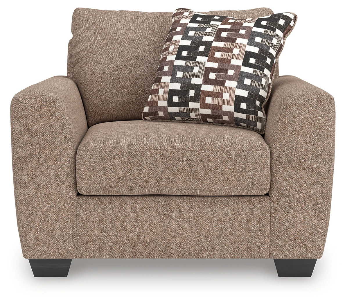 Triston-Peaks Suede Chenille Oversized Chair - Image 3