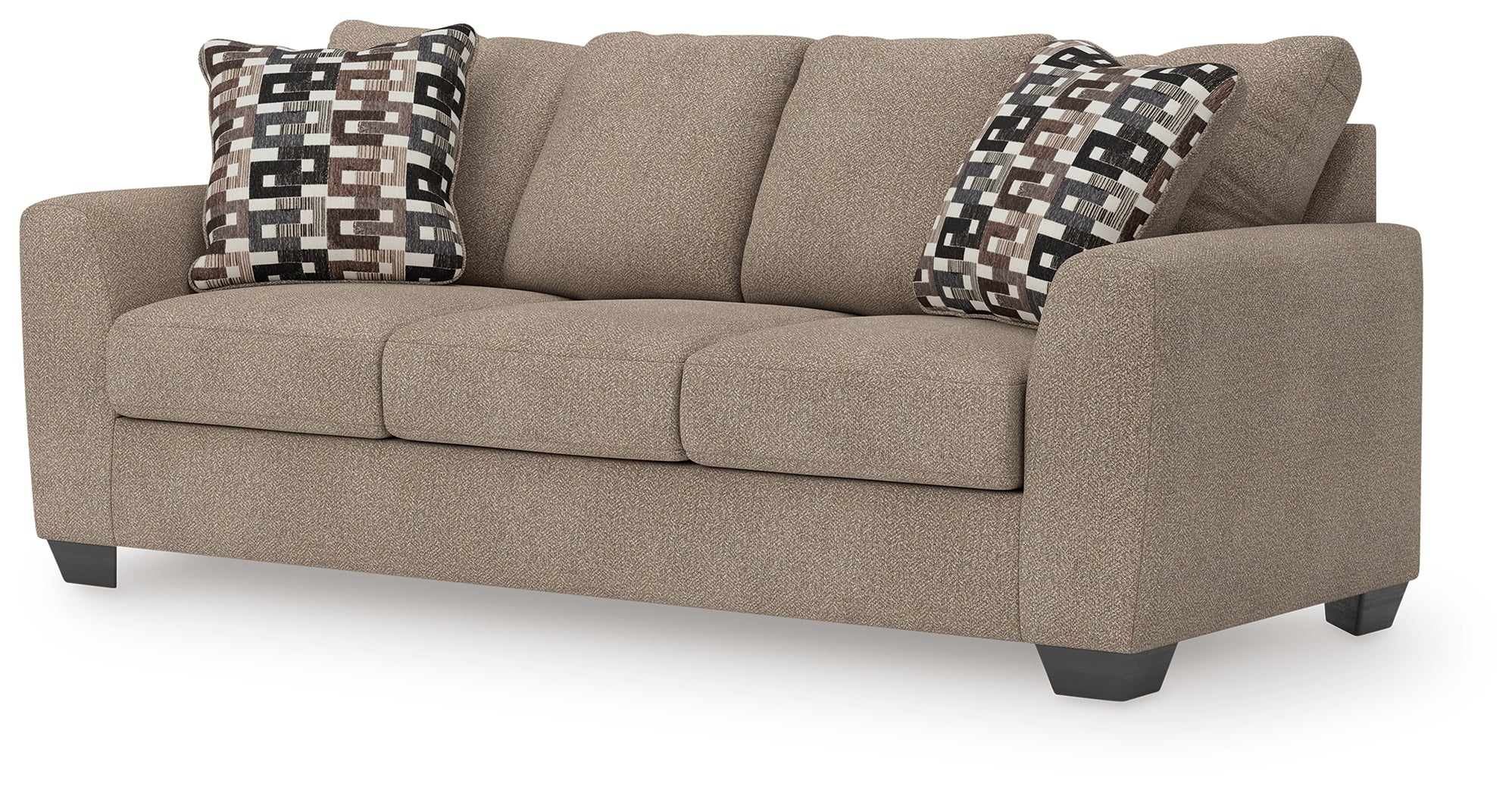 Triston-Peaks Suede Chenille Queen Sofa Sleeper - Image 2