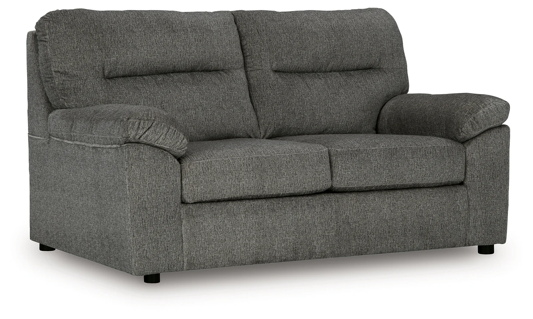 Bindura Mineral Velvet Loveseat
