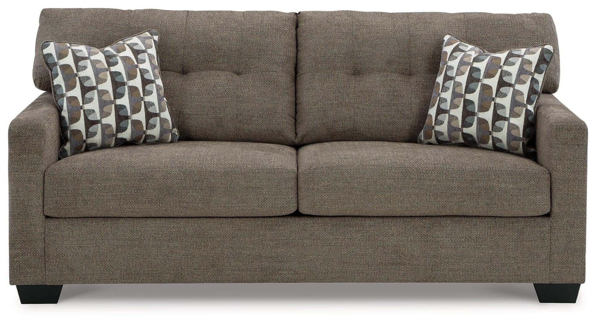 Mahoney Chocolate Chenille Sofa - Image 3