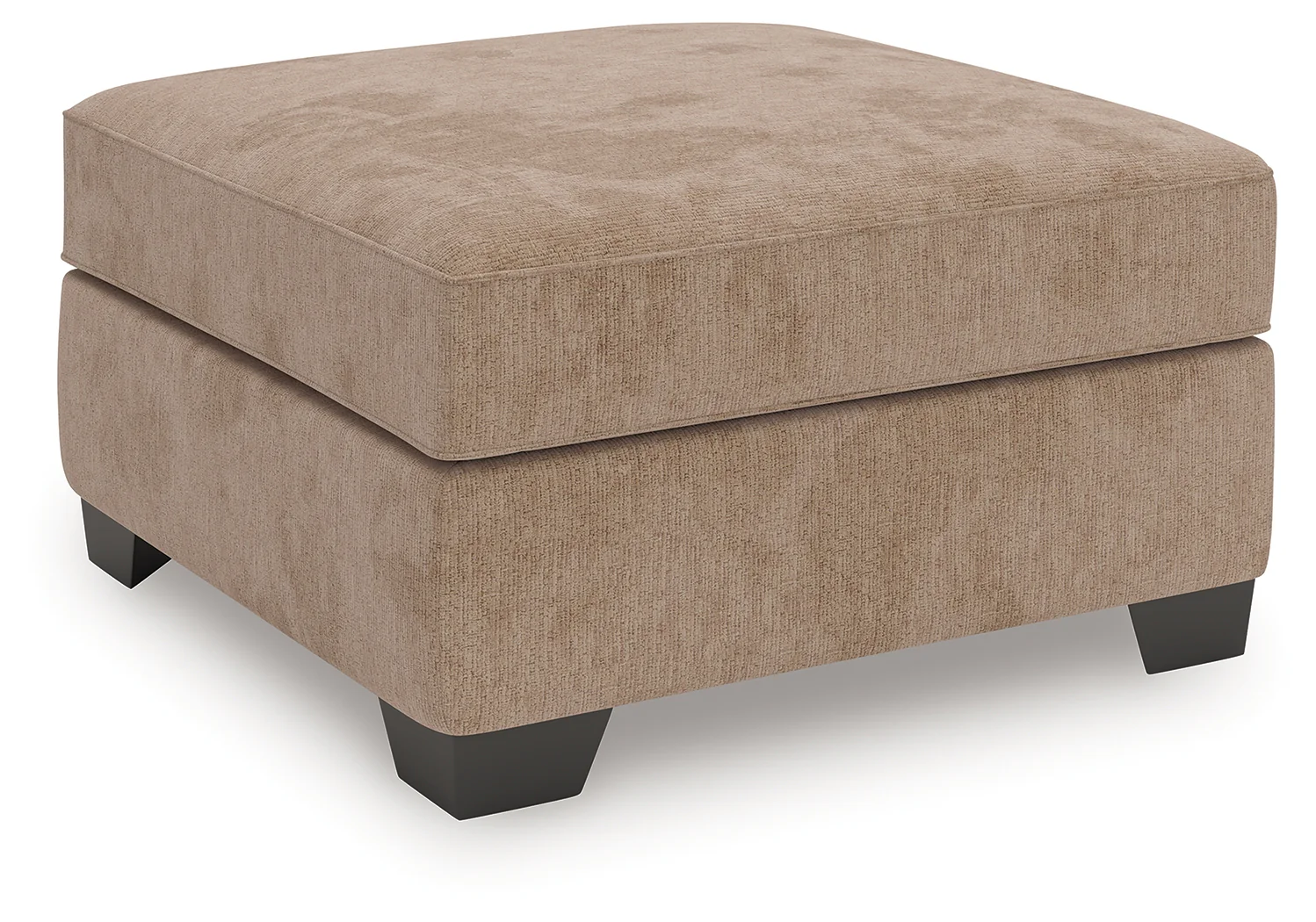 Olten Mocha Chenille Oversized Accent Ottoman - Image 2