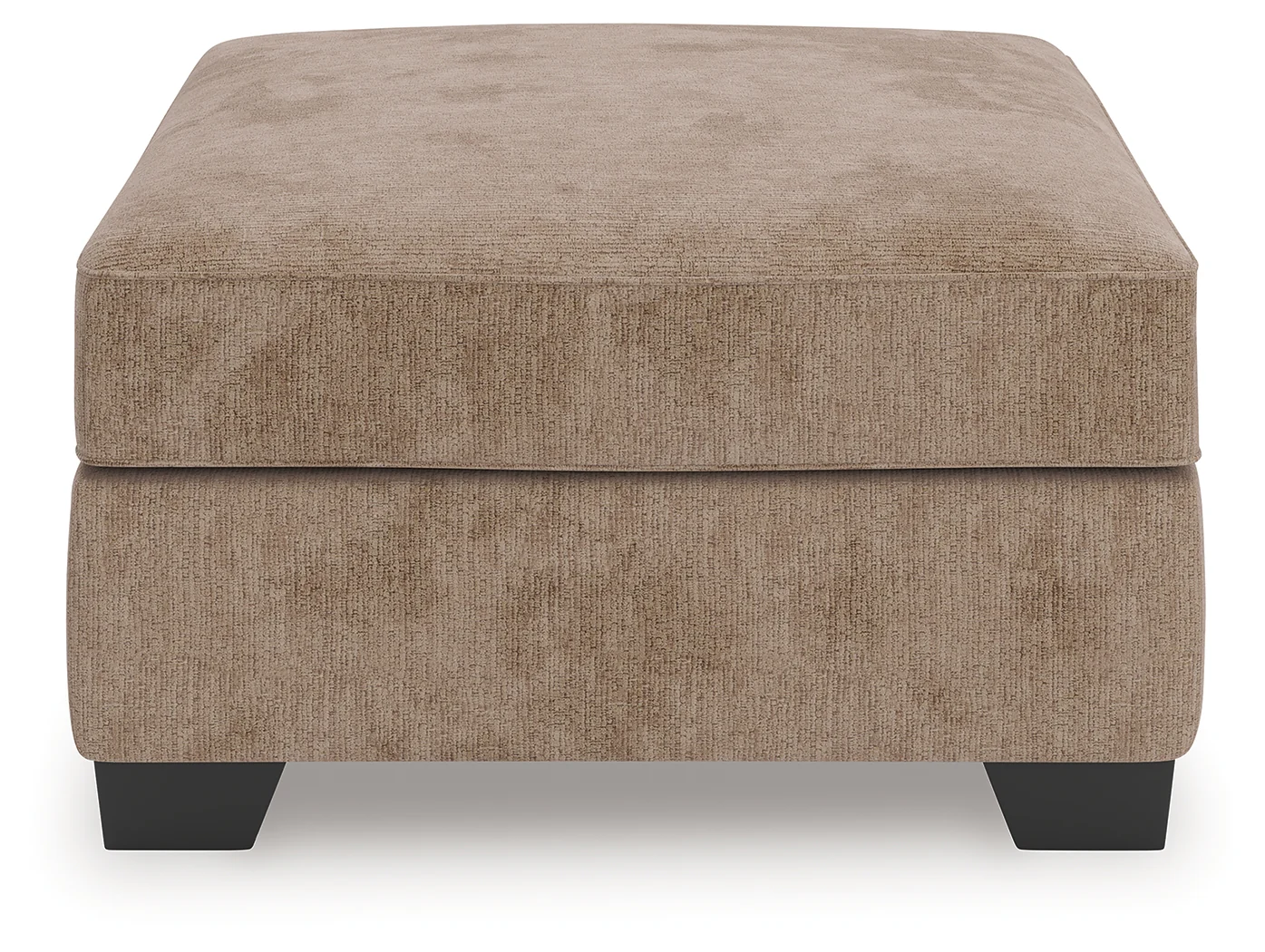 Olten Mocha Chenille Oversized Accent Ottoman - Image 3