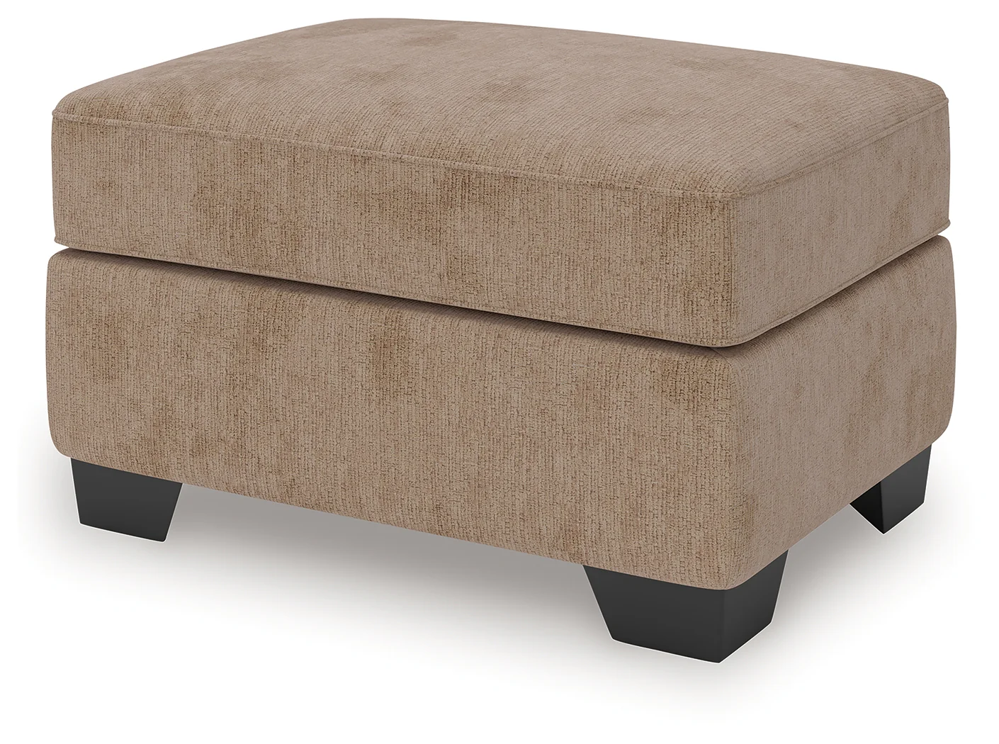 Olten Mocha Chenille Ottoman - Image 3