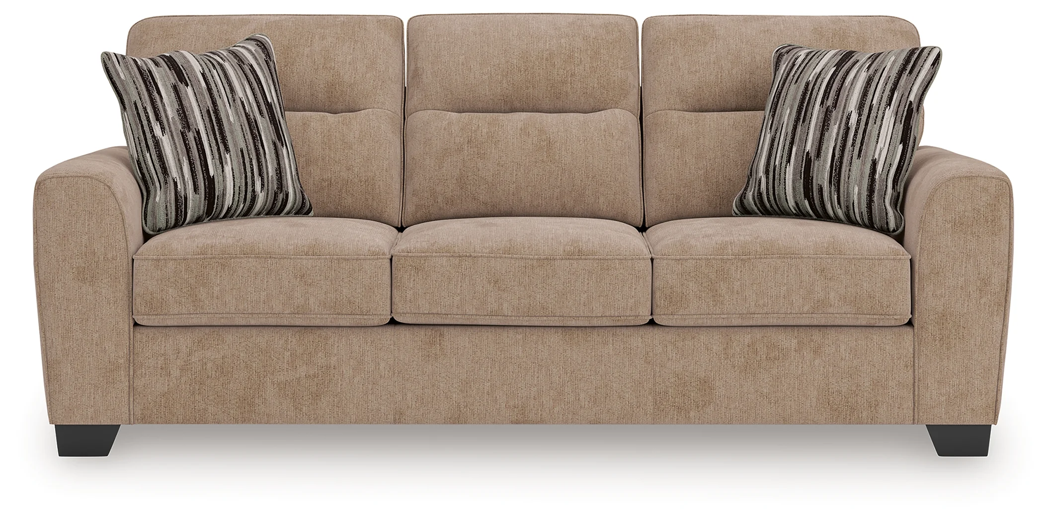 Olten Mocha Chenille Sofa - Image 2