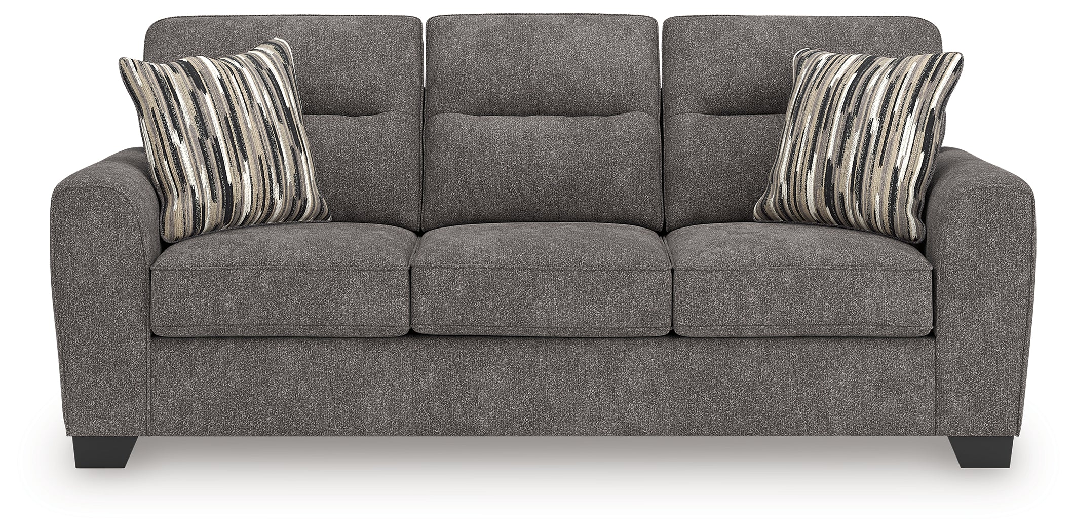 Olten Graphite Chenille Sofa - Image 3