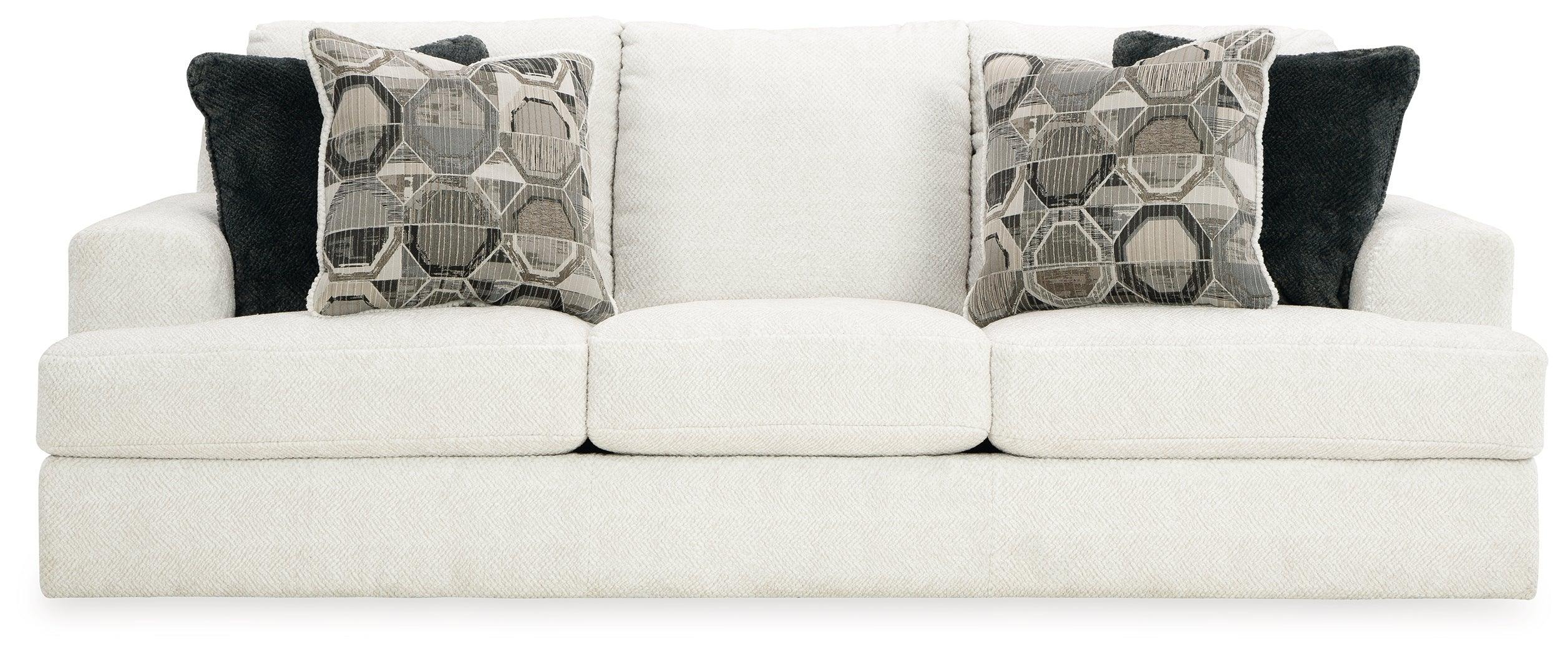 Karinne Linen Velvet Sofa - Image 2