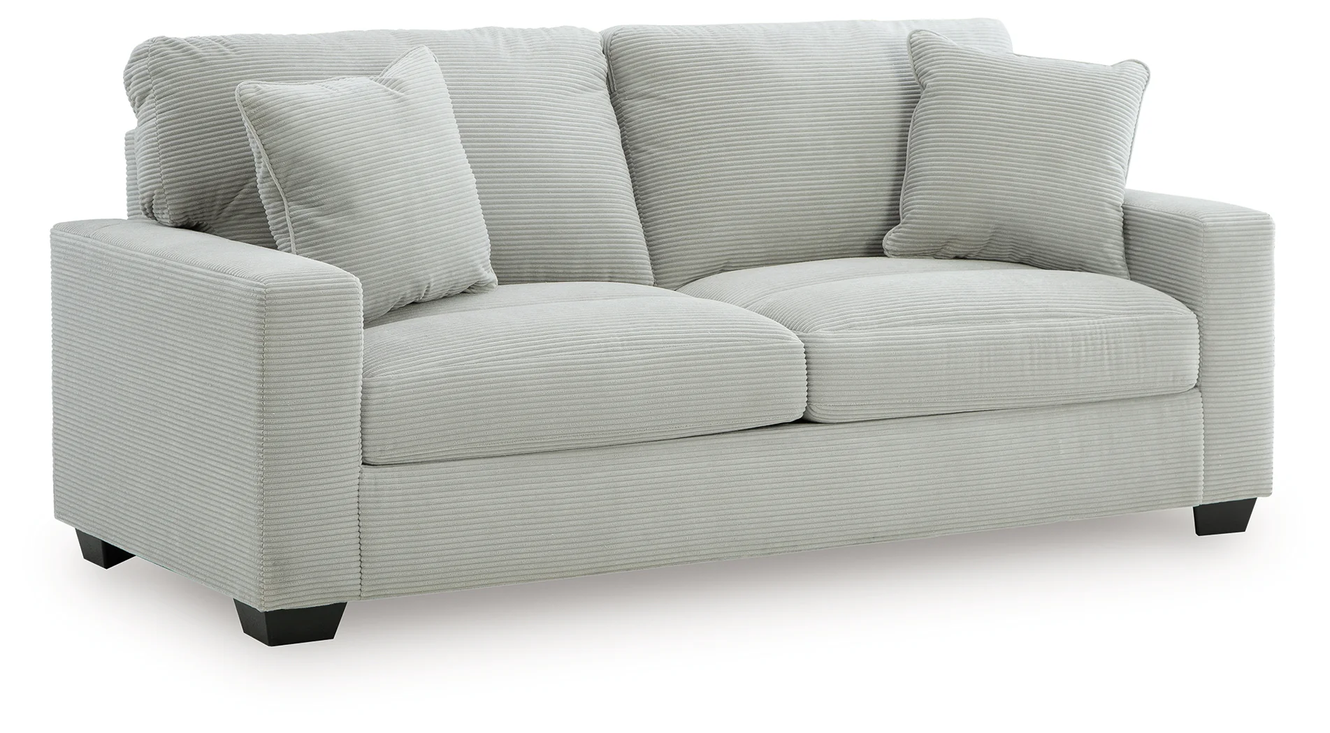 Greenbriar Smoke Velvet Sofa - Image 2