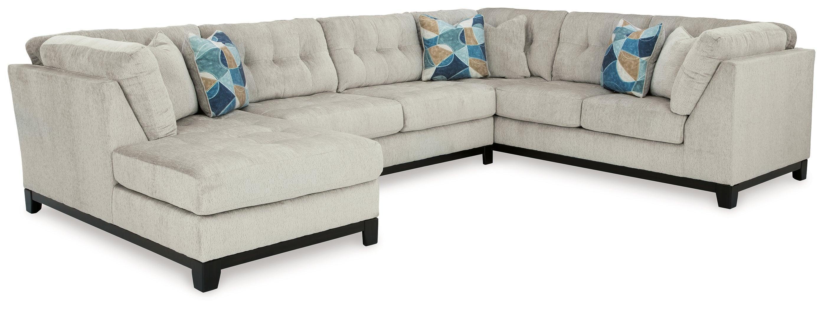 Maxon Place Stone 3-Piece Sectional With Chaise - Image 2