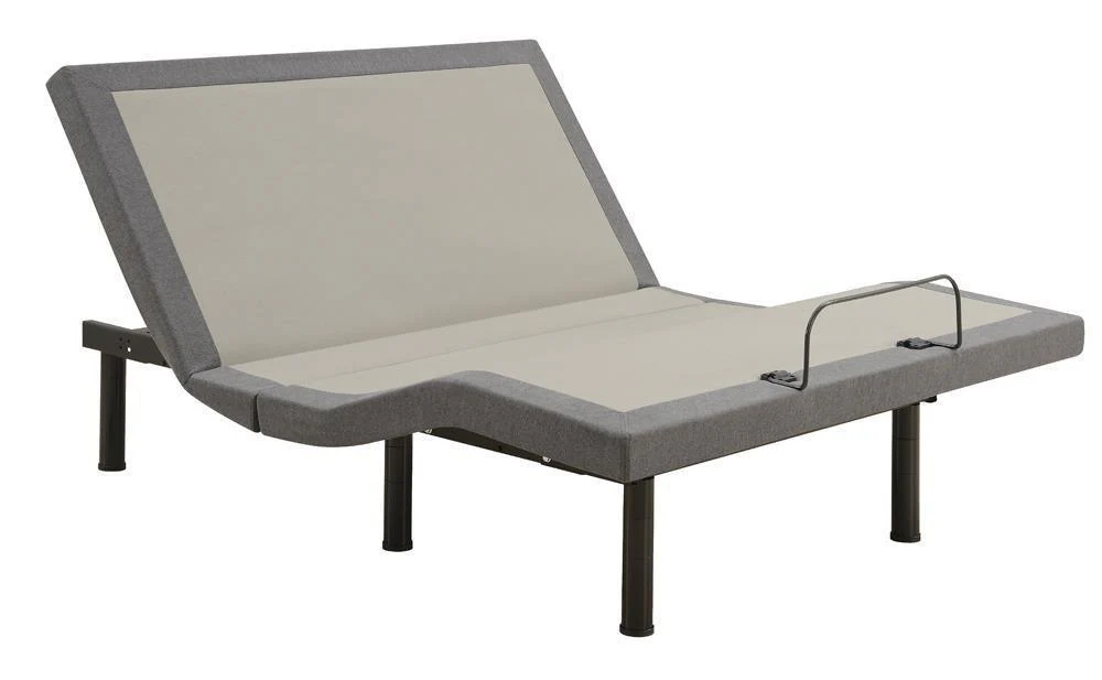 Negan King Adjustable Bed Base Gray Black - Image 3