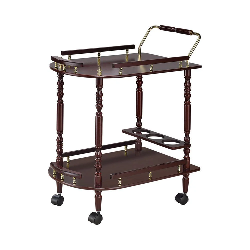 Merlot Brash Serving Cart - Image 2
