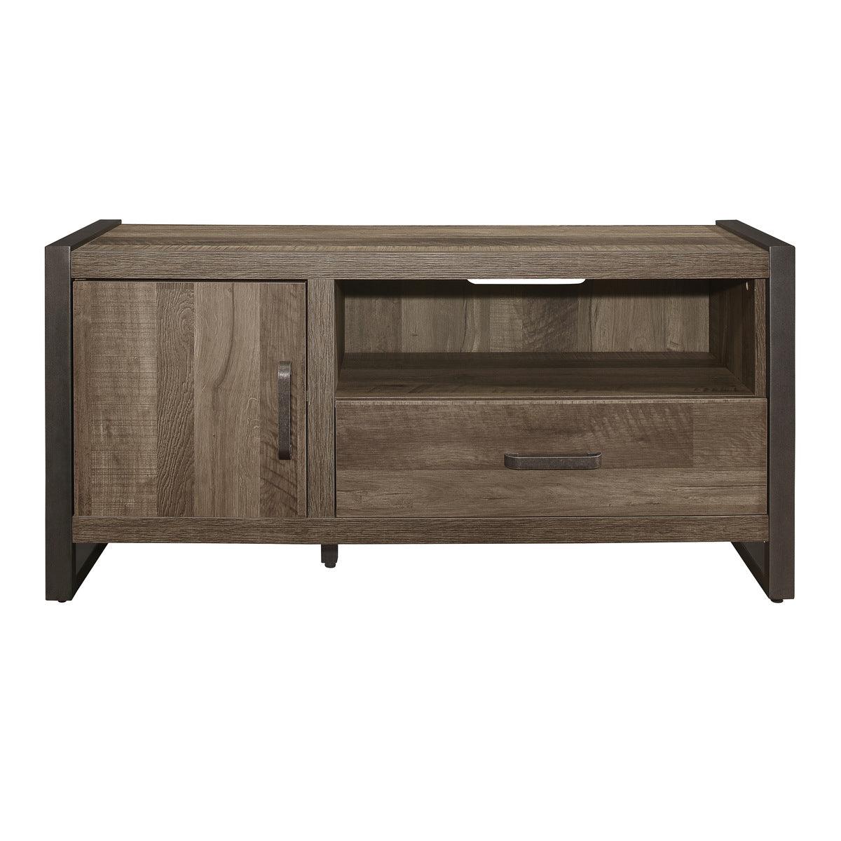 Dogue Brown Gunmetal 51" TV Stand - Image 1