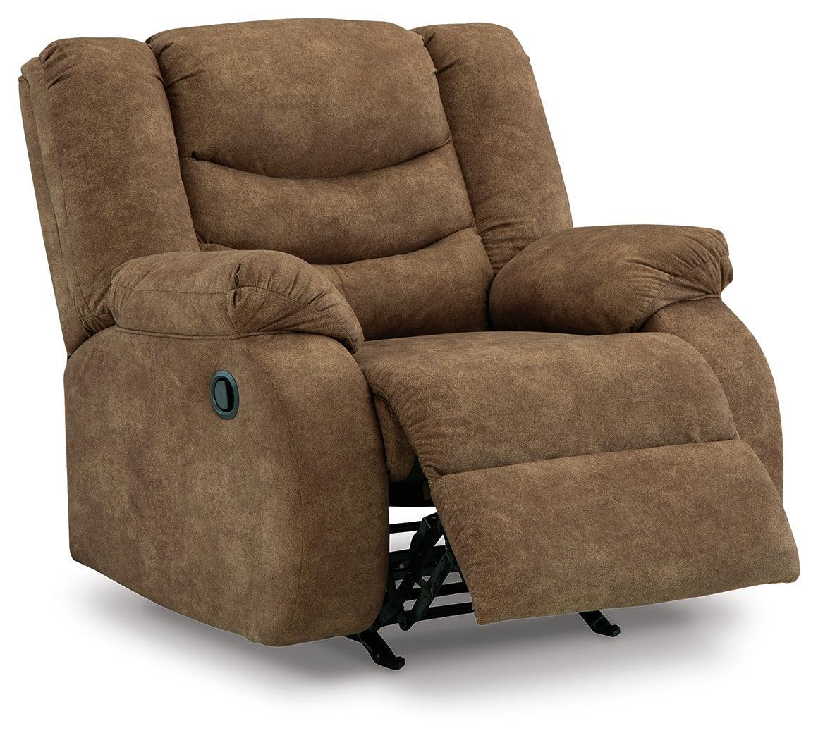 Partymate Brindle Faux Leather Recliner - Image 3