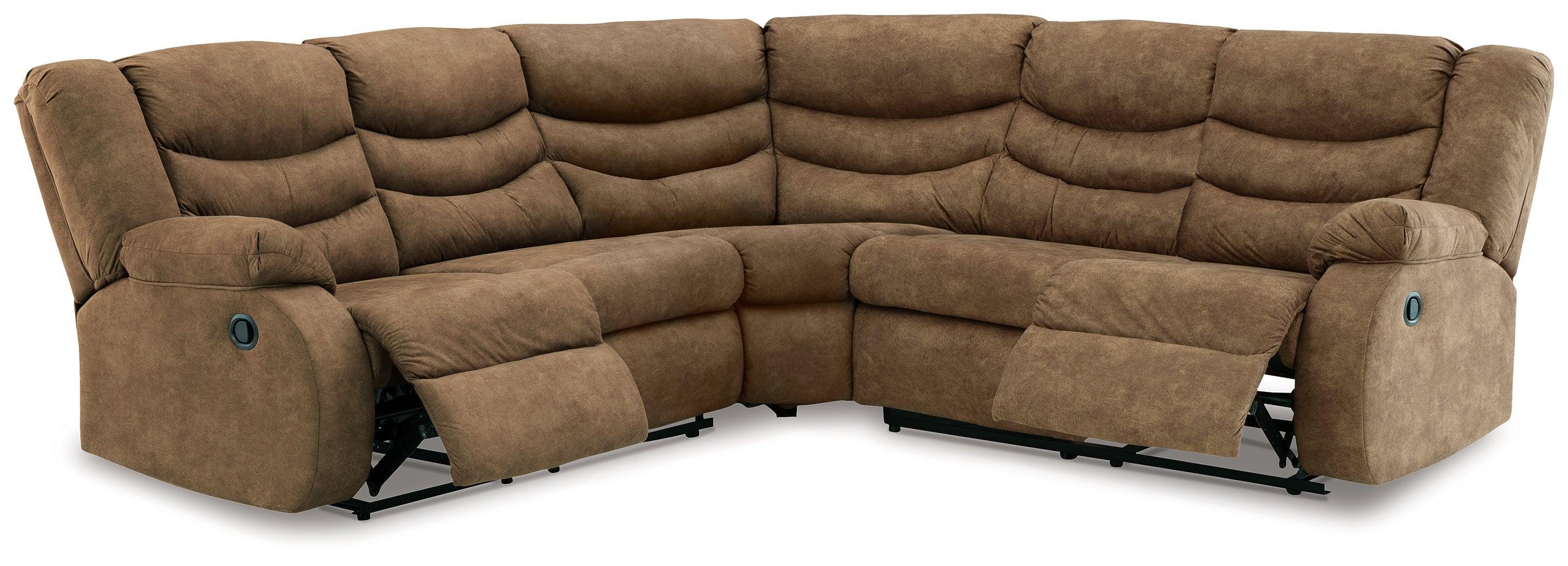 Partymate Brindle 2-Piece Reclining Sectional - Image 3