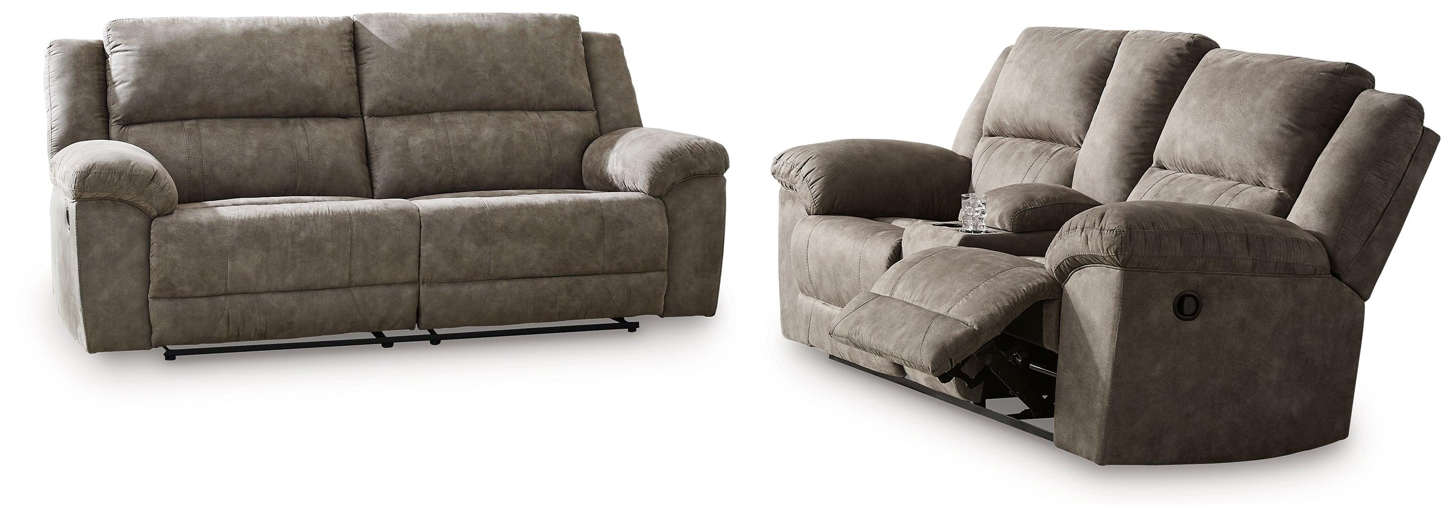Laresview Fossil Sofa and Loveseat - Image 3