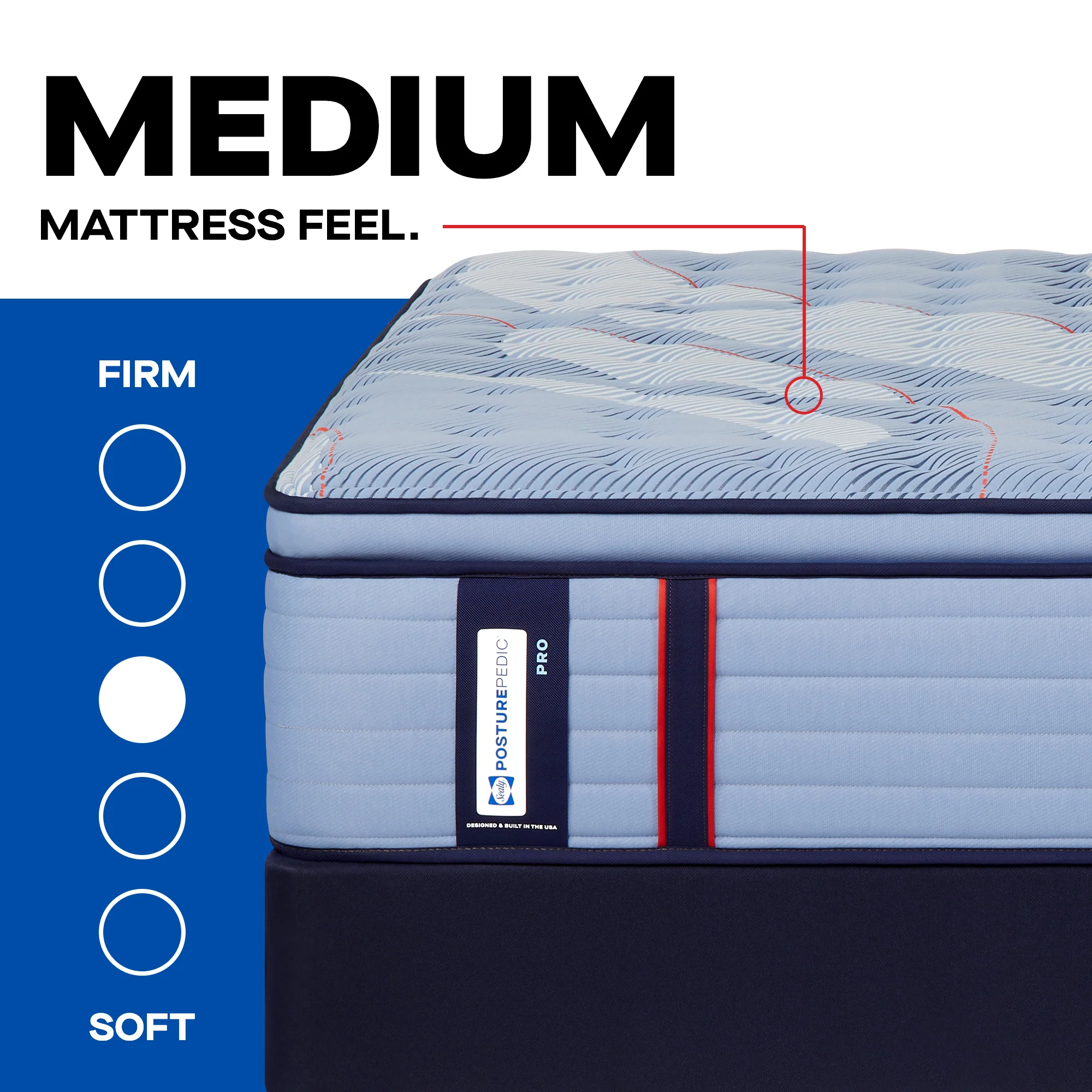 Sealy Posturepedic® Pro Spring Medium Mattress - Image 2