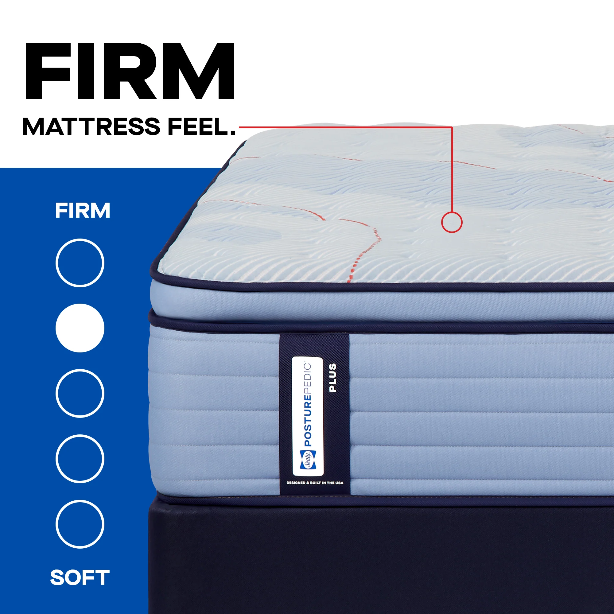 Sealy Posturepedic® Plus Spring Firm Mattress - Image 2