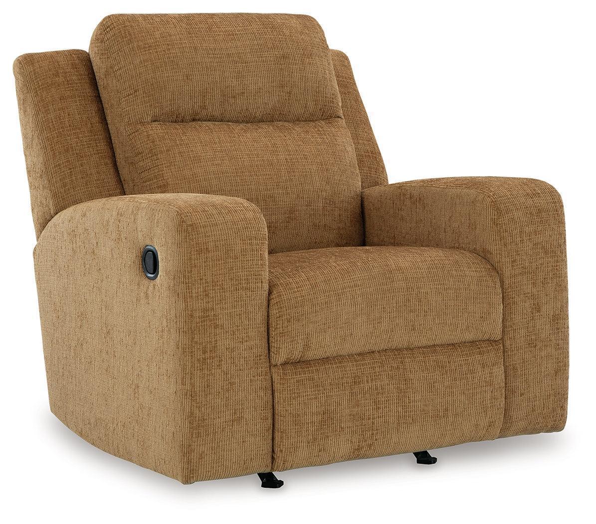 Kanlow Honey Chenille Recliner - Image 2