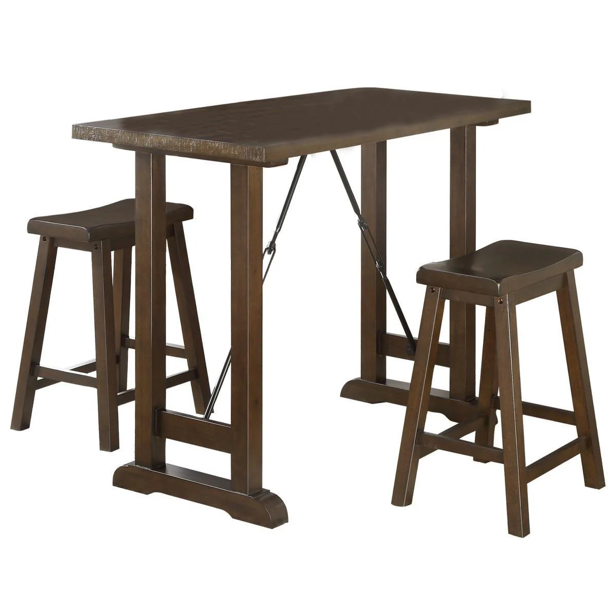 Bracknell Brown Cherry Counter Height Set - Image 2