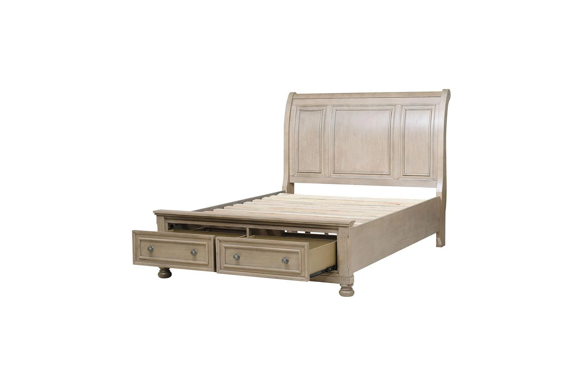 Bethel Gray Storage Sleigh Bedroom Set - Image 3