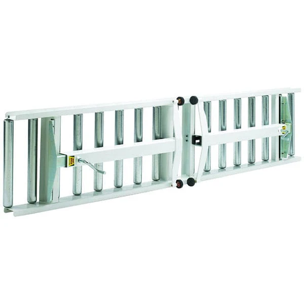 Adjustable Folding Roller Conveyor Table, 66" x 24", HRT-90 - Image 2