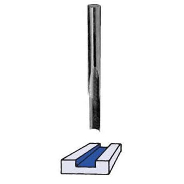 O-Flute Straight Router Bit - Image 1
