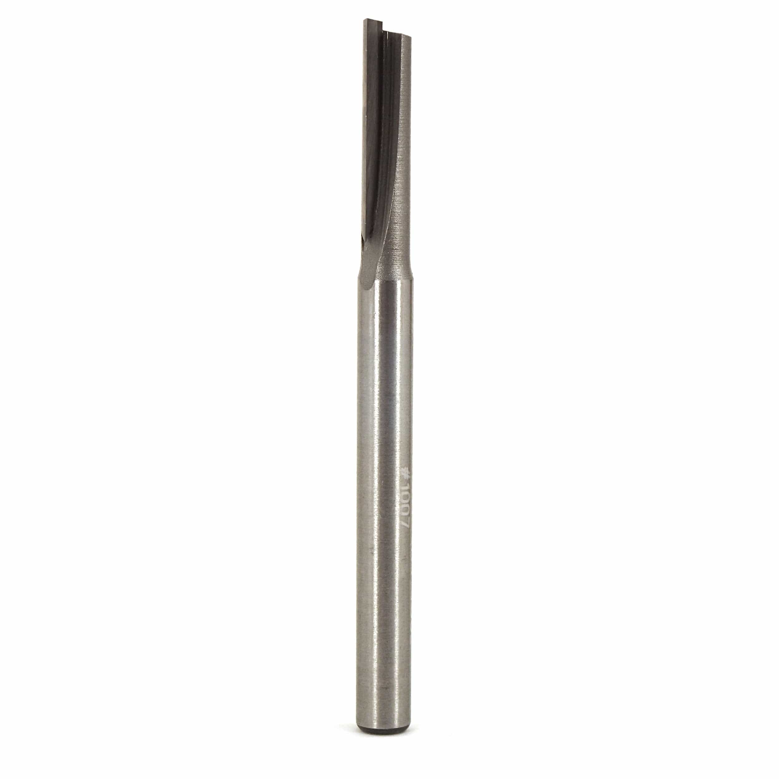 Single Flute Straight Router Bit - 1/4" SH - Image 3