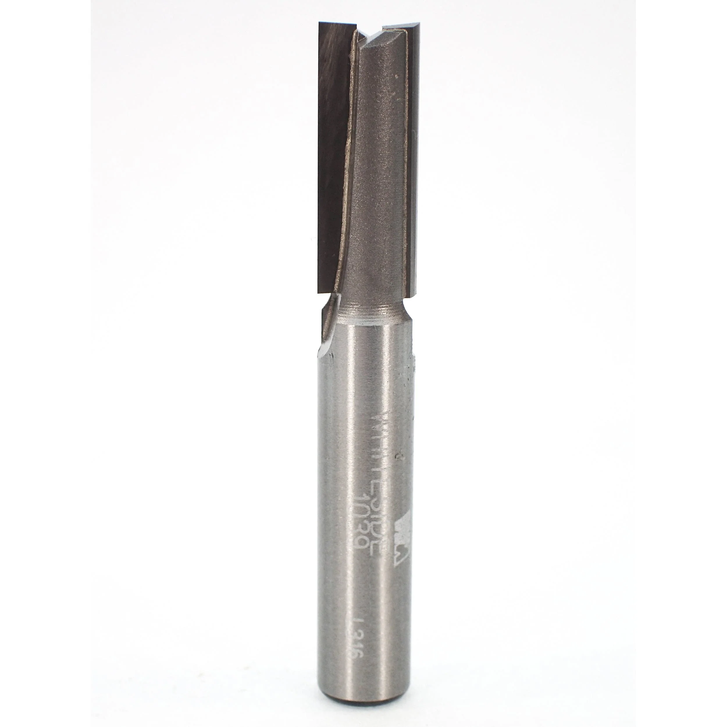 Straight Cut Double Flute Router Bit - 3/8" SH - Image 1
