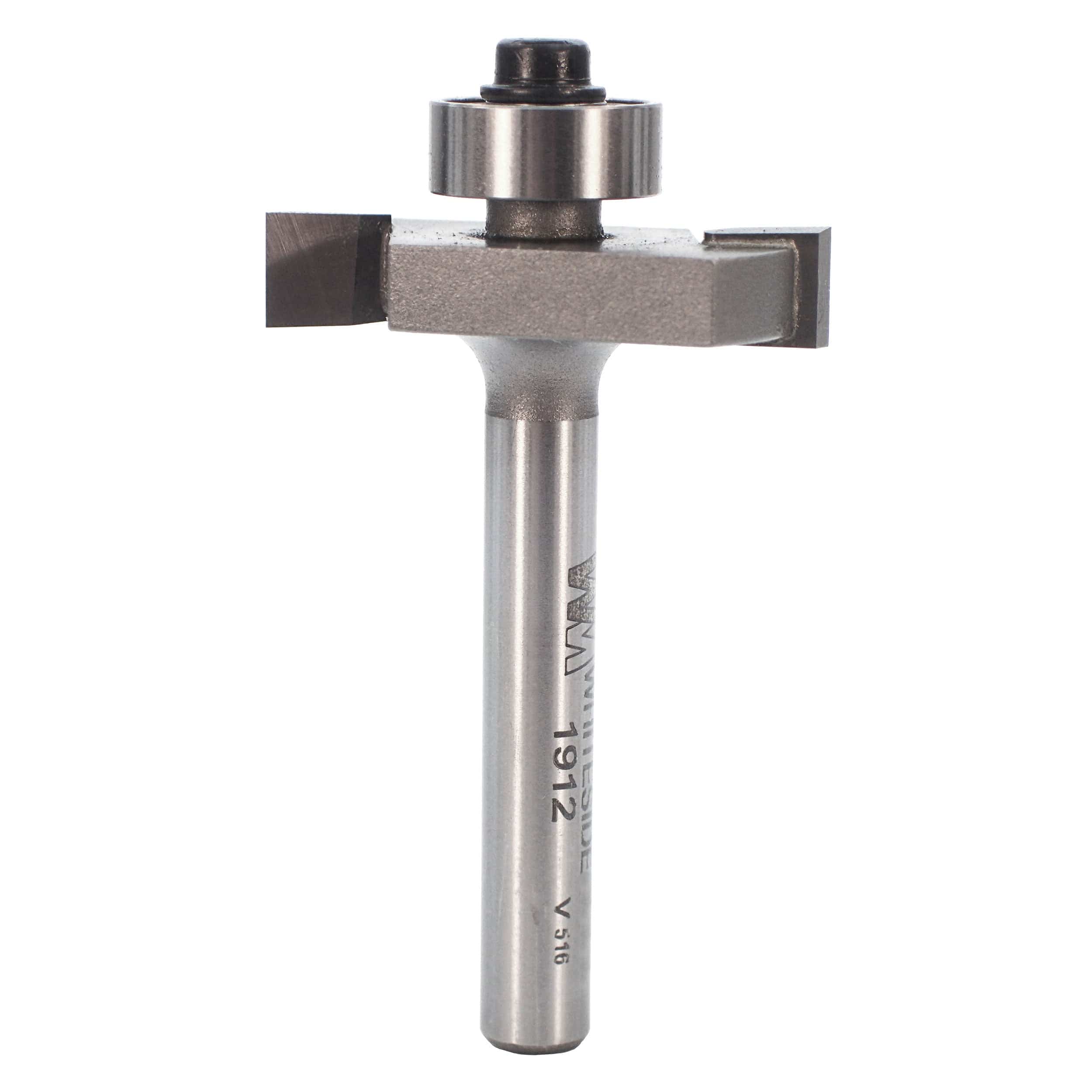 1912 Slotting And Rabbeting Router Bit 1/4" SH 1-1/4" D X 1/4" CL X 3/8" CD 2" OL - Image 1