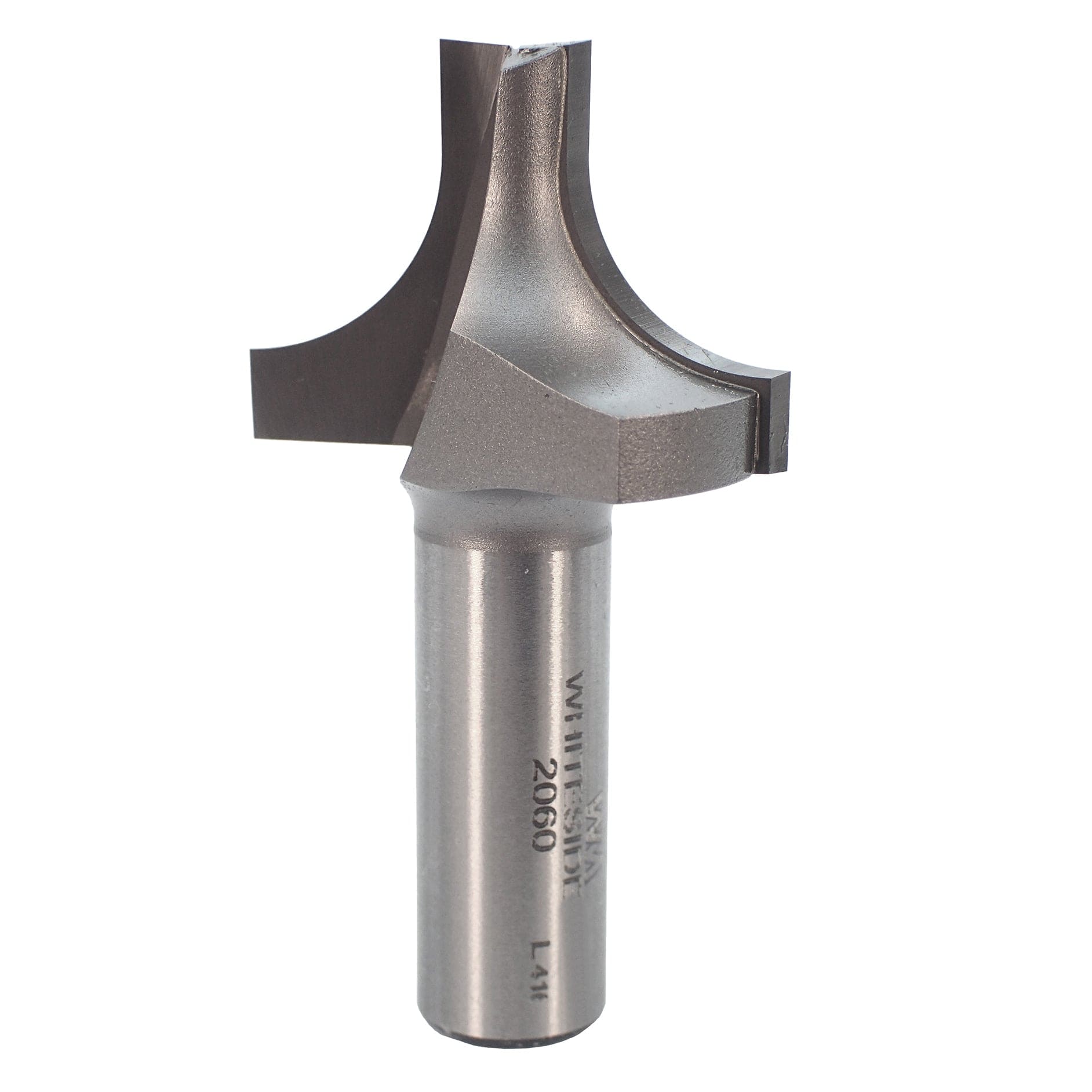Plunge Roundover Bit w/Plunge Point 1/2" R 1-3/8" LD 3/8" SD 1/2" SH 2-1/2" OL 2 FL - Image 1