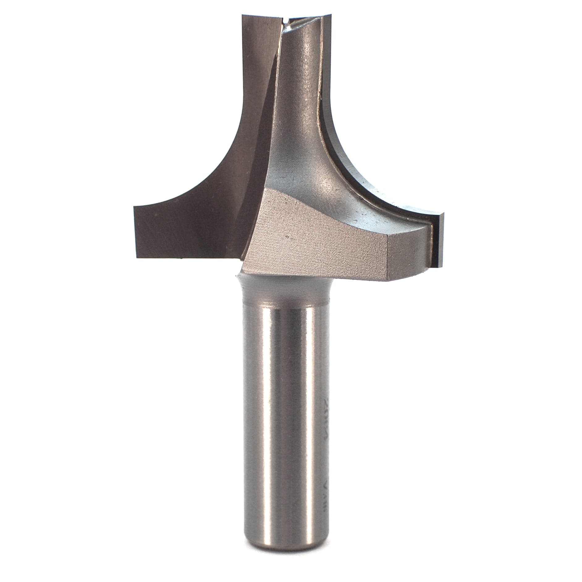 Plunge Roundover Bit w/Plunge Point 5/8" R 1-3/4" LD 1/2" SD 1/2" SH 3" OL 2 FL - Image 1