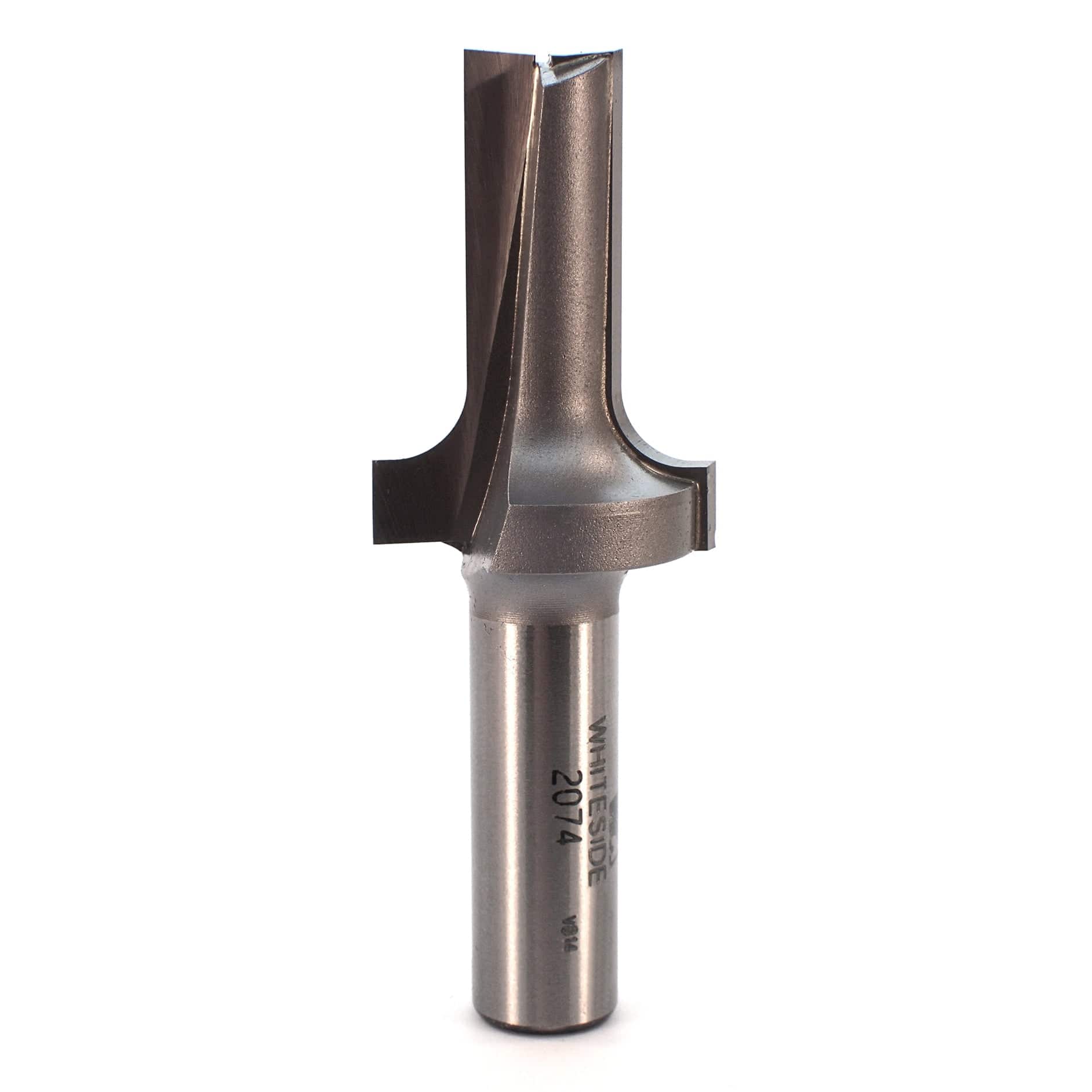Roundover and Edge Trim Bit w/Plunge Point 1/4″ R 1-1/8″ LD 1/2″ SD 1/2″ SH 3-1/4″ OL 2 FL