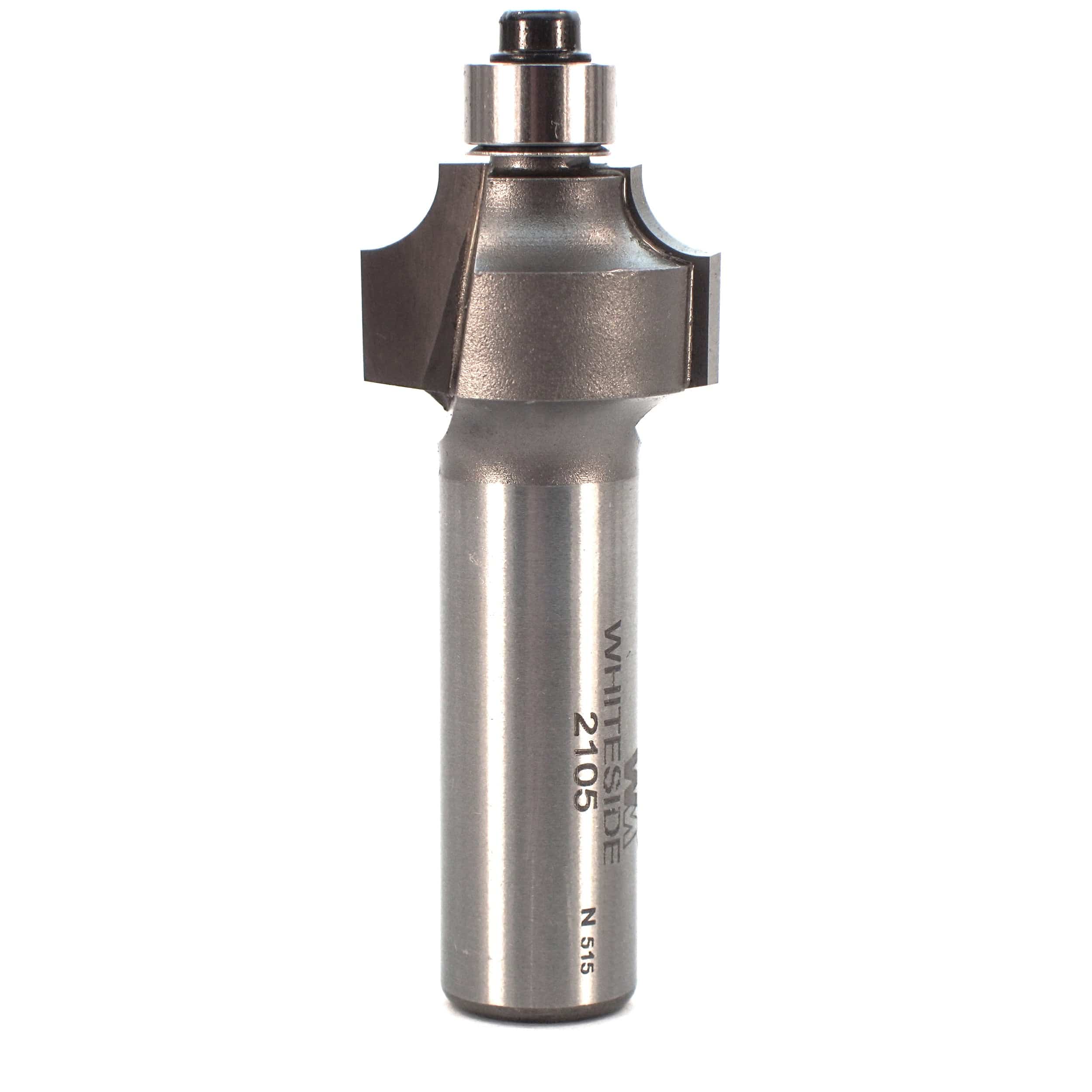 2105 Beading Router Bit 1/2" SH 3/16" R X 7/8" D X 1/2" CL - Image 1