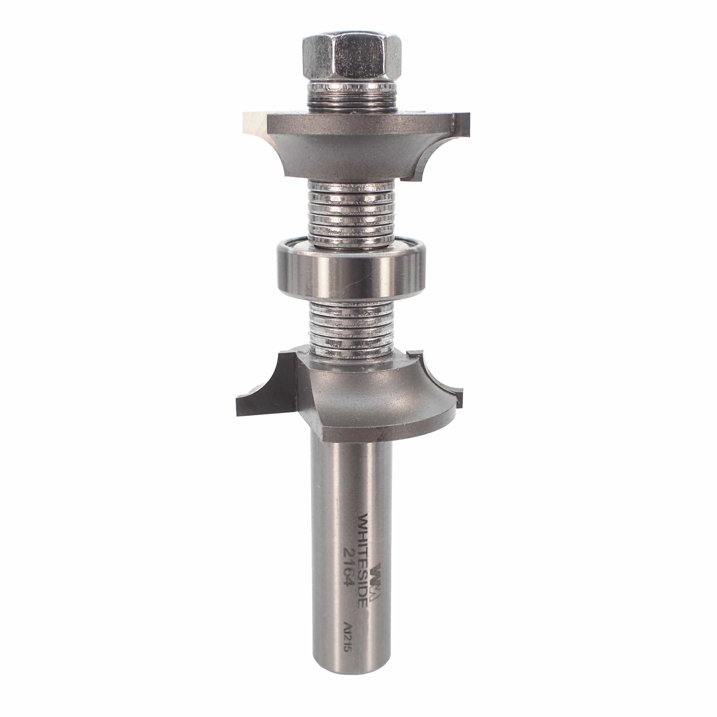 2164 Double Roundover Router Bit 1/4″ R X 1-3/8″ D 3-3/4″ OL