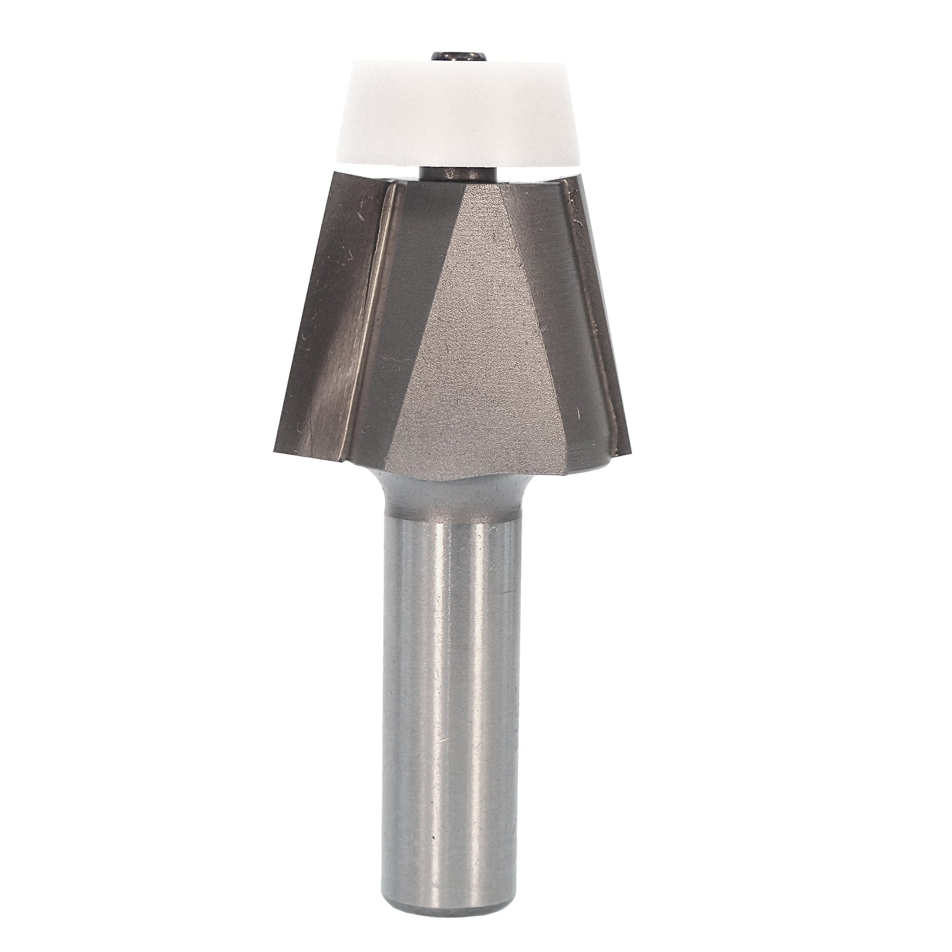 Bevel Undermount Bowl Bit 12 Degree w/BB300 Bearing 1/2″ SH 3″ OL 2 FL 1/2″ -3/4″ MATERIAL THICKNESS