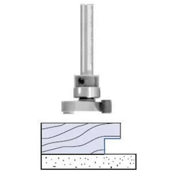 3110B Slot And Undercut Router Bit 1-1/2" D X 1/4" A X 1/2" B X 2" OL - Image 1