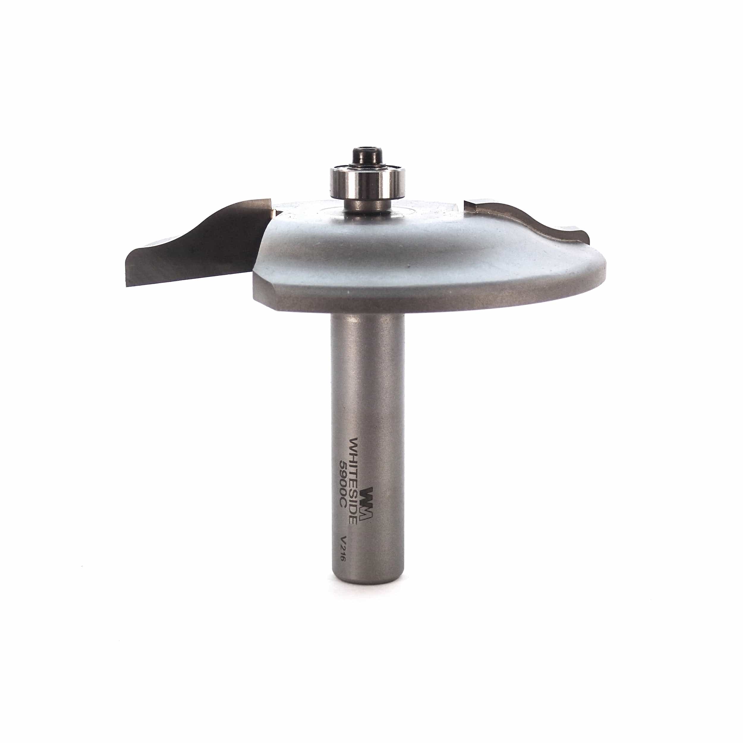 5900C 2-Wing Large Raised Panel Router Bit 3-1/4″ D, Ogee Cove