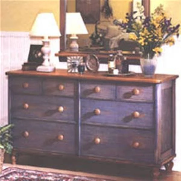 Woodworking Project Paper Plan to Build Country-Fresh Dresser - Image 1