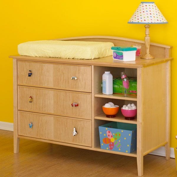 Woodworking Project Paper Plan to Build Double-Duty Changing Table/Dresser - Image 1