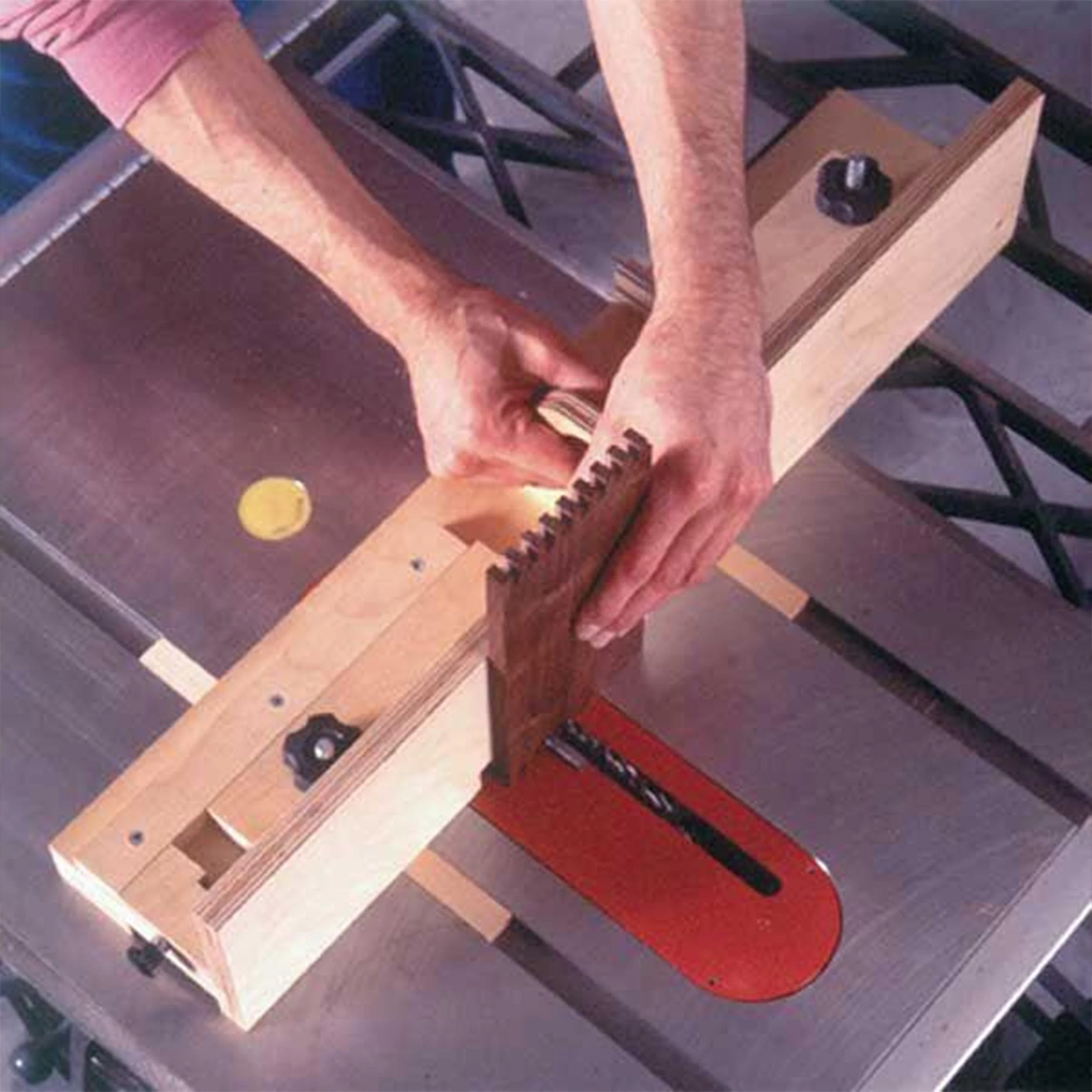 Downloadable Woodworking Project Plan to Build Box-Joint Jig Plan with a Penchant for Precision - Image 1