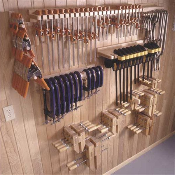 Woodworking Project Paper Plan to Build Five Great Clamp Organizers - Image 1