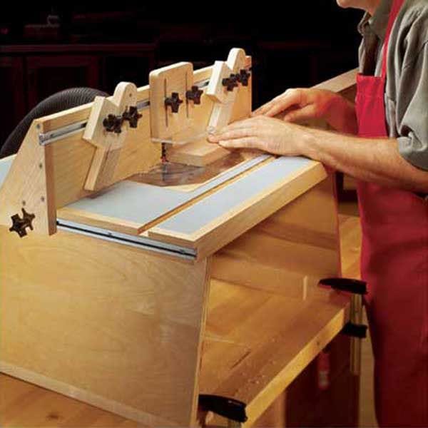 Woodworking Project Paper Plan to Build Benchtop Router Table - Image 1