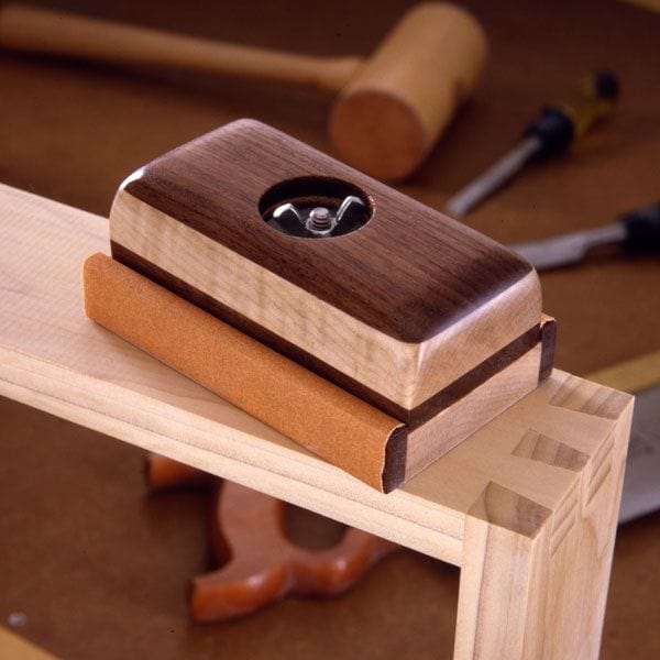 Woodworking Project Paper Plan to Build Sanding Block - Image 1