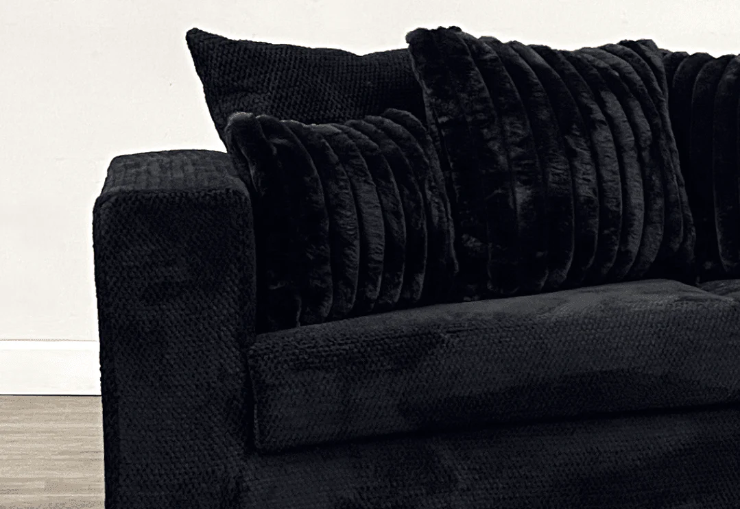 Kaf Black Sectional - Image 2