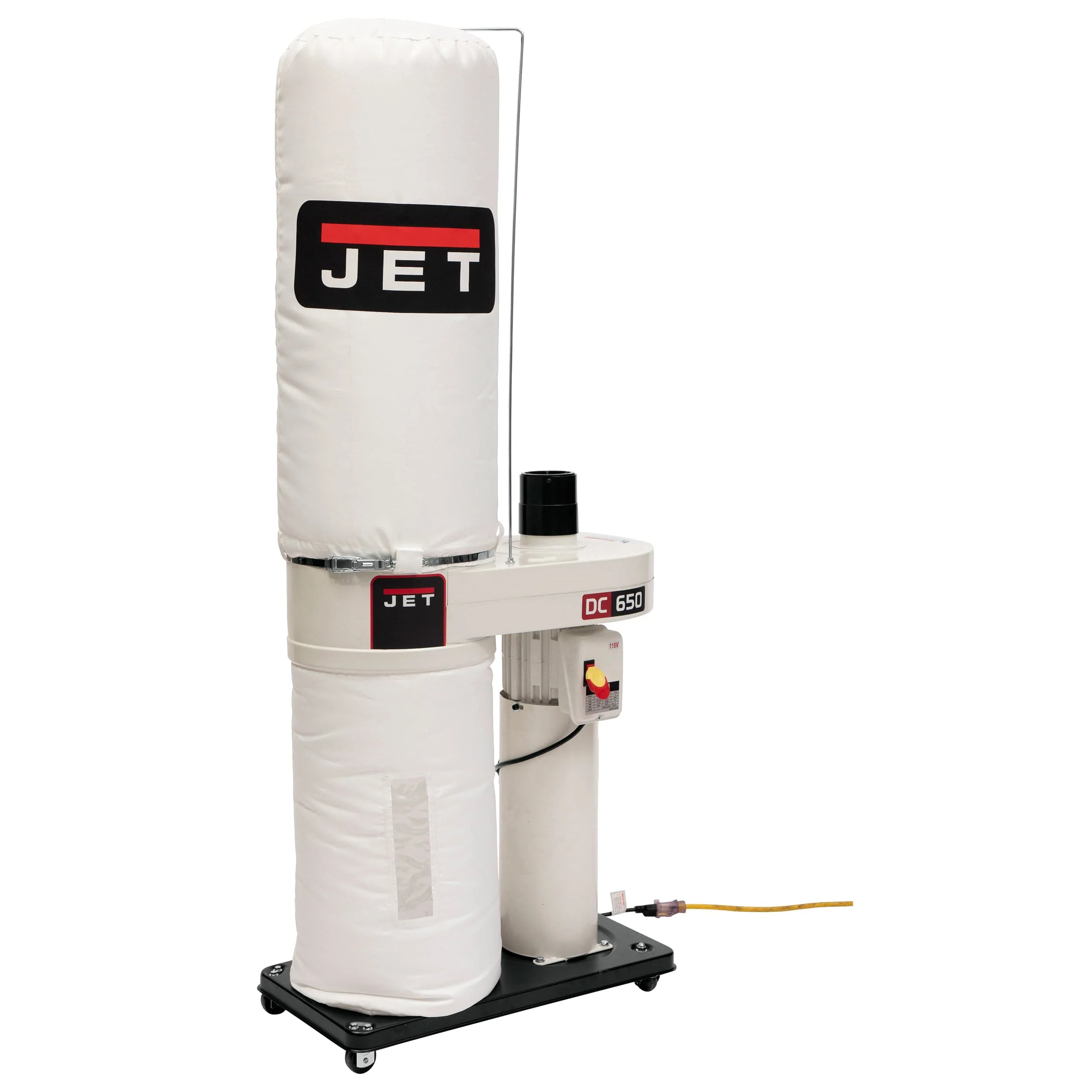 Dust Collector with 30-Micron Bag Filter Kit – 1 HP 1 Ph 115/230V – DC-650BK