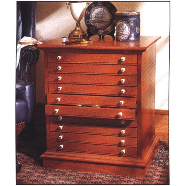 Woodworking Project Paper Plan to Build Collector's Cabinet - Image 1