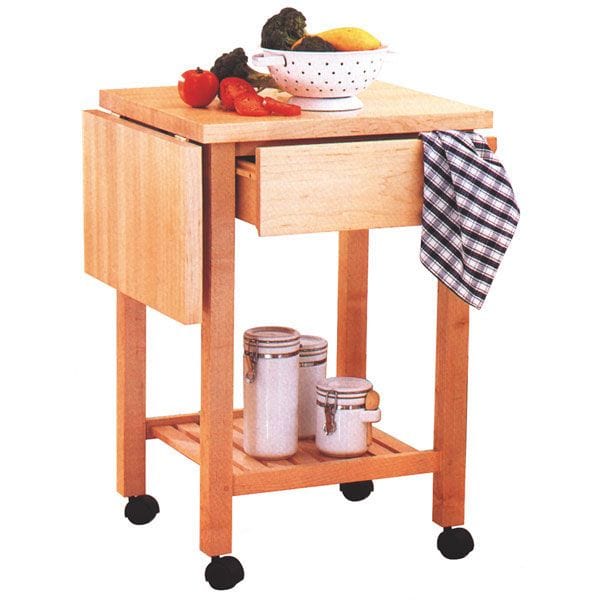 Woodworking Project Paper Plan to Build Kitchen Cart - Image 1
