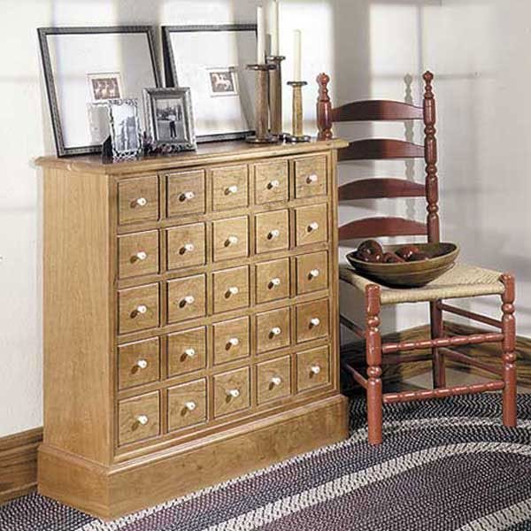 Woodworking Project Paper Plan to Build Apothecary